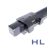 HL Series - Linear Axes - Linear actuators with toothed belt, with two linear guides on 90-axis planes, suitable for multi-axis solutions